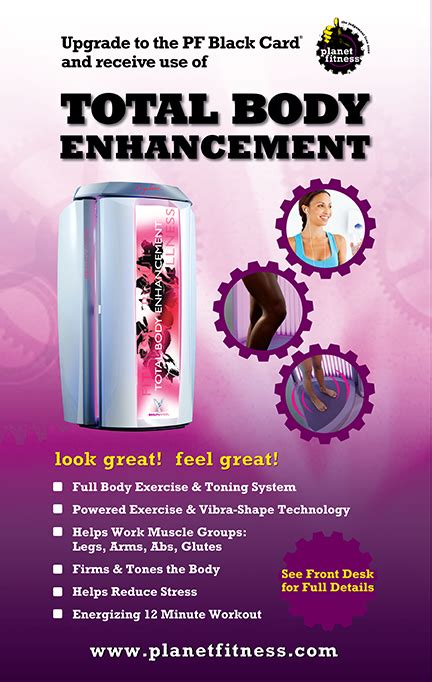 Planet Fitness Total Body Enhancement: Benefits, and Side Effects.